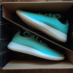 Allbirds women's wool runners - buoyant mint size 9